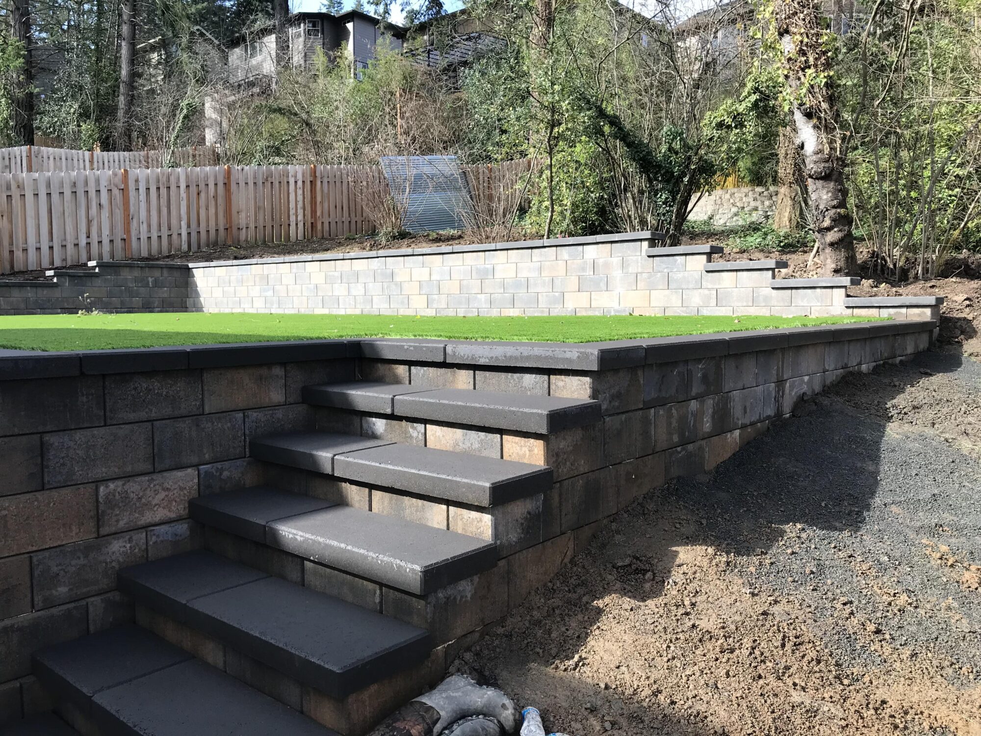 Segmental Block Retaining Walls in the Portland, OR area