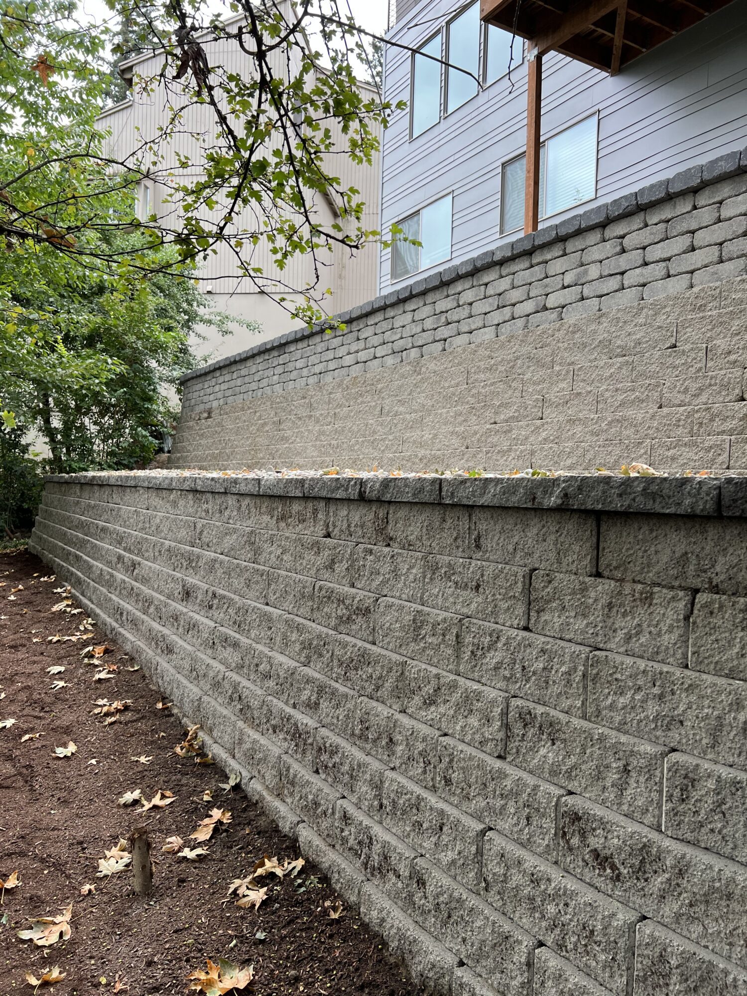 Natural Stone & Boulder Walls — Retaining Walls project in Portland, OR